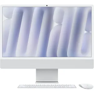 APPLE iMac 24" M4 512 GB Zilver 2024 AZERTY